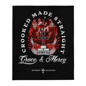 RED STONE (CMS SERIES) Throw Blanket - Image 3
