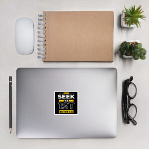 SEEK YE FIRST Bubble-free stickers - Image 2