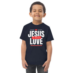 NO GREATER LOVE Toddler jersey t-shirt - Image 5