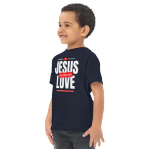 NO GREATER LOVE Toddler jersey t-shirt - Image 7