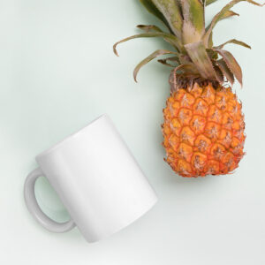 M.O.G White glossy mug - Image 3