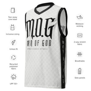 MOG BL Recycled MENS basketball jersey - Image 3