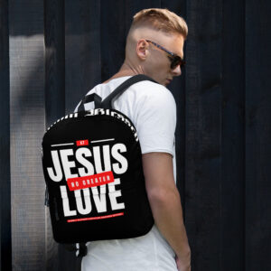 NO GREATER LOVE Backpack - Image 9