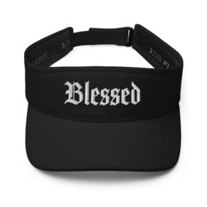 EMBROIDERED BLESSED Visor - Image 2