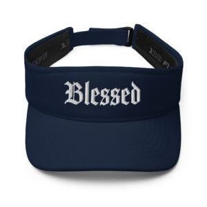 EMBROIDERED BLESSED Visor - Image 5