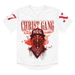CHRIST GANG BASEBALL JERSEY