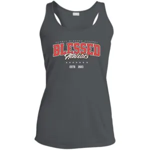 BLESSED Sport-Tek Ladies Performance Racerback Tank