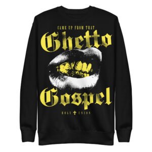 GHETTO GOSPEL LP Premium Sweatshirt
