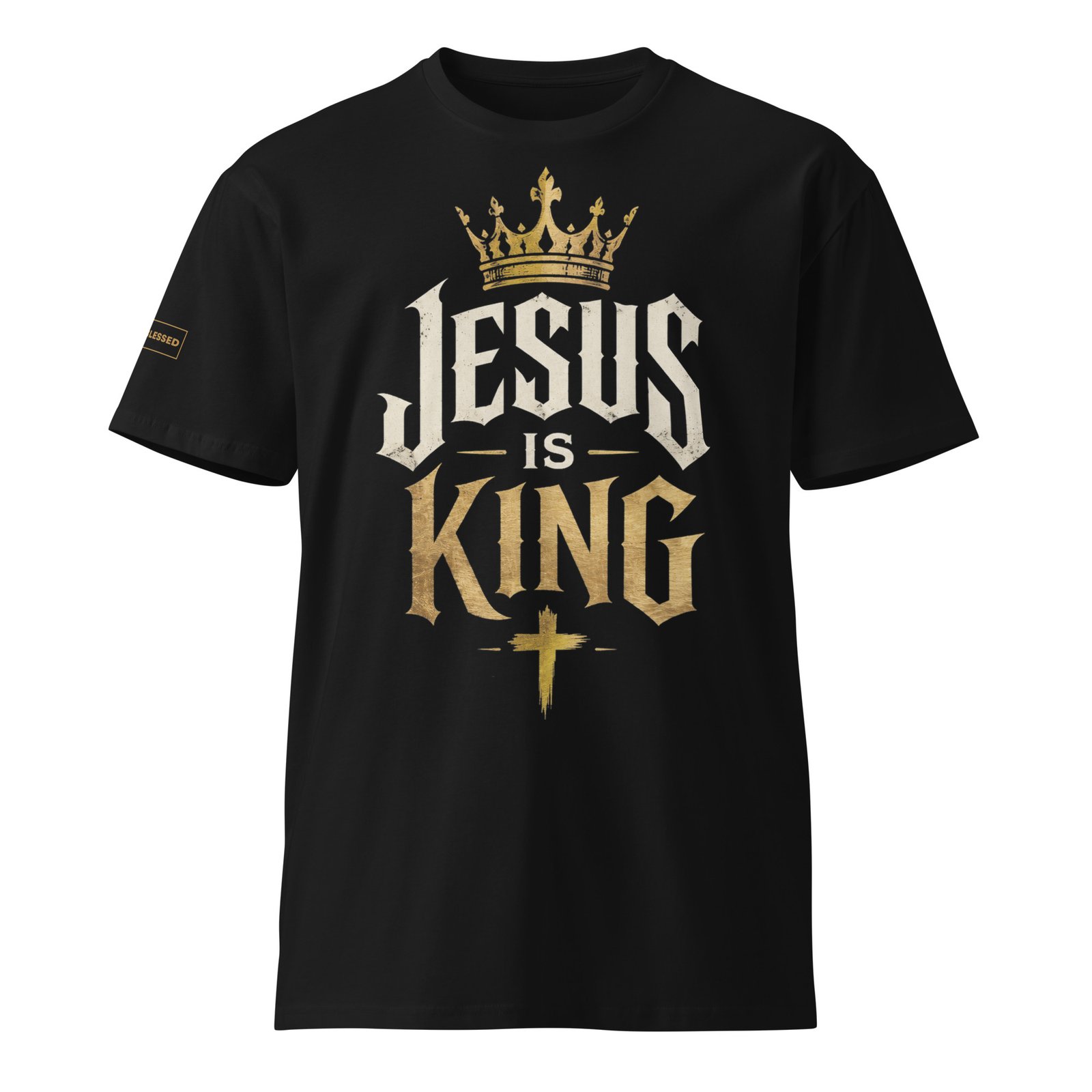 JESUS IS KING premium t-shirt