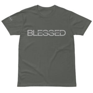 BLESSED GRY premium t-shirt
