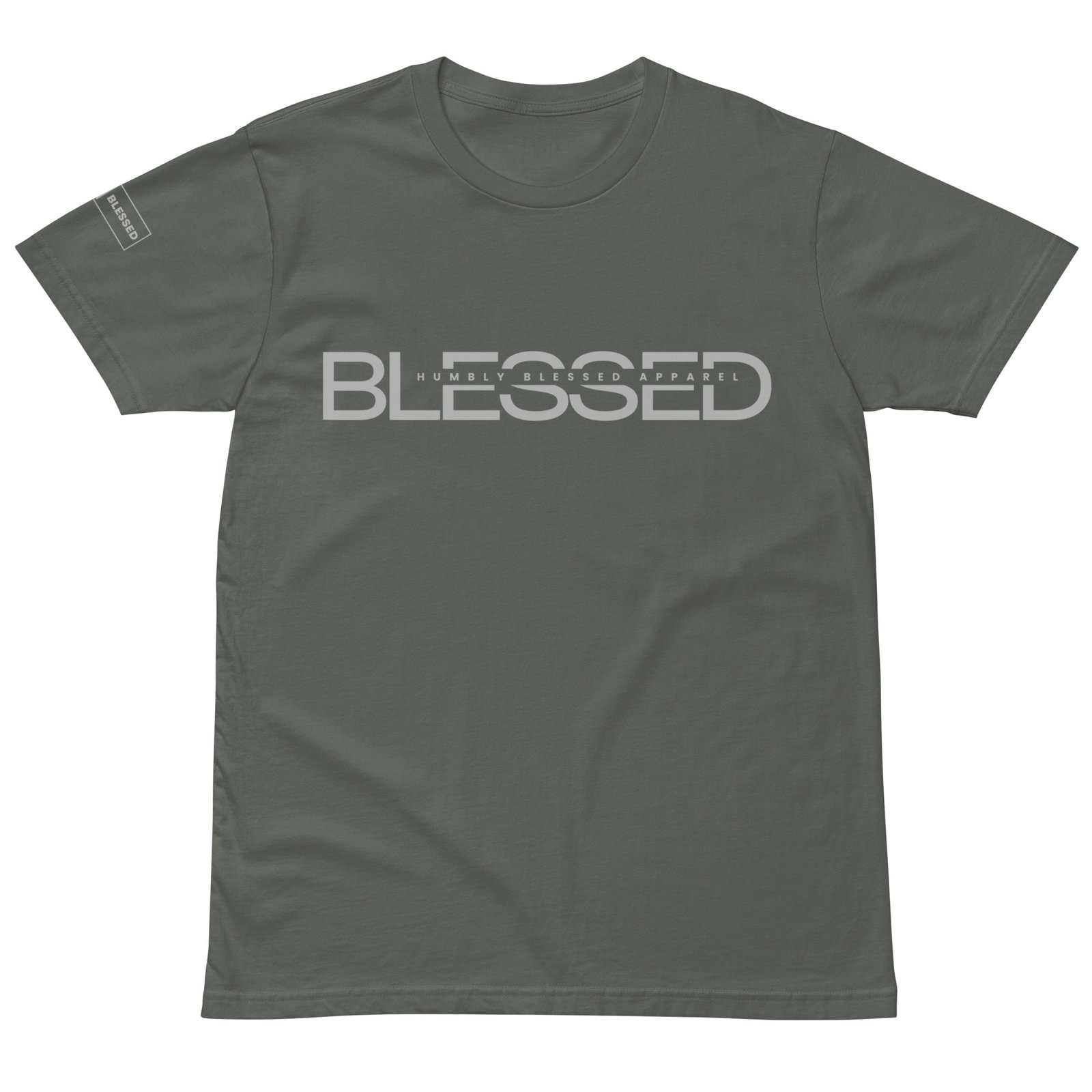 BLESSED GRY premium t-shirt