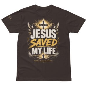 JESUS SAVED ME premium t-shirt