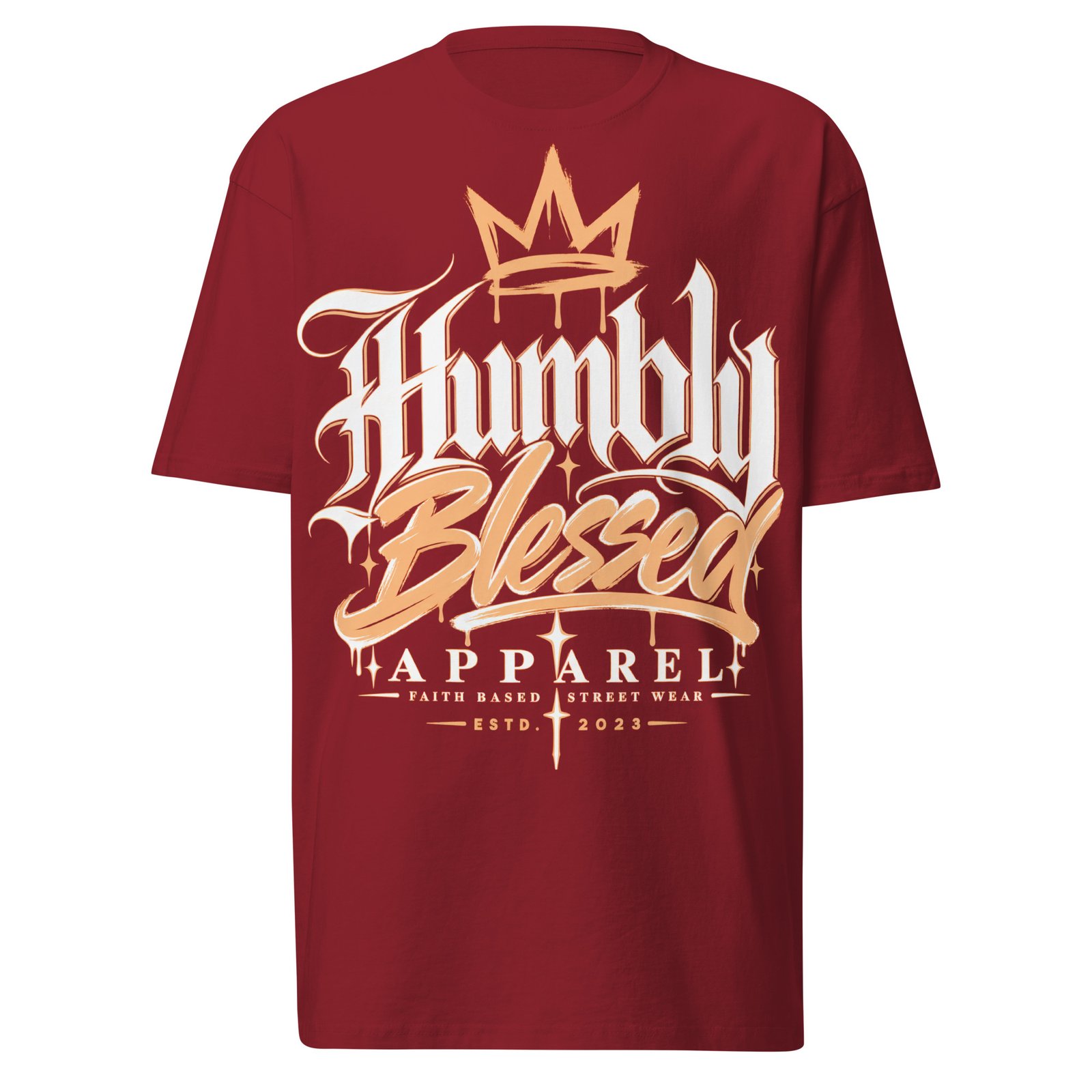 HB BRICK premium heavyweight tee